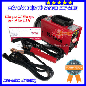 Máy Hàn Điện Tử Mini SASUKE ZX7-200F-Công Nghệ Hàn Biến Tần IGBT inverter-Hàn Que 1.6-3.2 ly-Đầy Đủ Phụ Kiện-Bảo Hành 12 Tháng