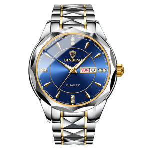 TRILLION ID Jam Tangan Luxury Pria Import JP35 Stainless Steel Anti Karat Fitur Tanggal Aktif Tahan Air COD ✔