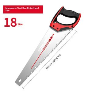 ZUOGUAN Powerful Dual-Edge Hand Saw for Tree Cutting and Woodworking with Ergonomic Handle