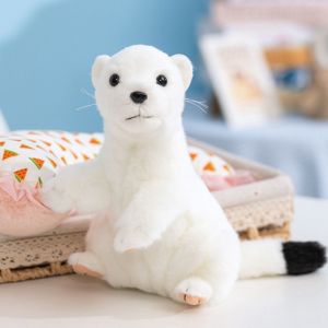 JIANZ Stuffed Doll Weasel Rat Plush Toy Realistice Lovely Cartoon Weasel Plush Toy Creative 20CM Animals Ferret Plush Doll Gifts For Friend