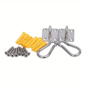 2Set M6 Gantungan Hammock Pengait Hammock Stainless Steel Tebal Ceiling Anchor Hook Gantungan Plafon