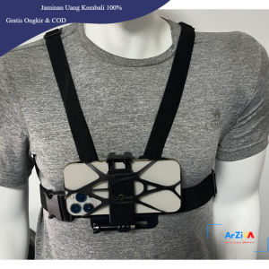 SnowHu Chest Harness Belt Strap 6 in 1 for GoPro & Smartphone - GP60 - Black