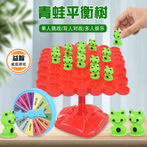 ต้นไม้สมดูการดูแลตั้งโต๊ะ เกมครอบครัว ฝึกสมาธิ ของเล่นเพื่อการศึกษา เป็นต้น สำหรับสมดุลกบ