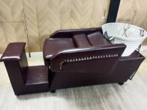 เตียงสระ รุ่น Sky555 สีน้ำตาล พร้อม อ่างสระเซรามิกลึกขาว โครงสร้างภายในแข็งแรงคุ้มค่า