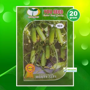 Benih Timun Lalap MONTY 73 F1 20 Gram Timun Baby Cap You seed