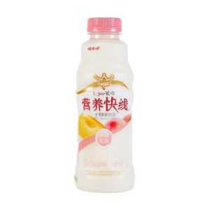 现货MY 娃哈哈-营养快线水果酸奶饮品-水蜜桃味/香蕉味/草莓味 500G WAHAHA-Fruit Yogurt Drink-Peach Flavor/Banana Flavor/Strawberry Flavor 500G