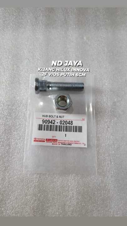Baut Roda Innova BAUT RODA KIJANG PANJANG/ INNOVA HUB BOLT LONG KIJANG | Lazada Indonesia