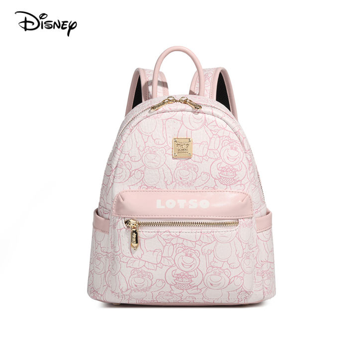 Disney's%20official%20authentic%20strawberry%20bear%20series%20coated%20canvas%20printed%20old%20flower%20PVC%20backpack%20mini%20women's%20wear%20-%20Image%2010