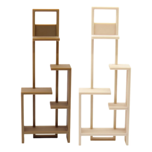 Scandinavian Look Arrangement Rack For Miniature Figures Efficient Space-Saving Home Design