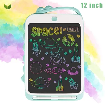 Eversalute 12 Inch Colorful LCD Writing Tablet With High Brightness And Thick Handwriting Line Screen Drawing Pad Electronic Graphic Drawing Tablet Great Christmas Gift For Kids