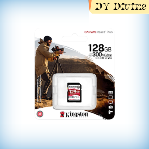 Kingston Canvas React Plus SD 300MB/s Class 10 UHS-II Memory Card ( 32GB / 64GB / 128GB / 256GB )