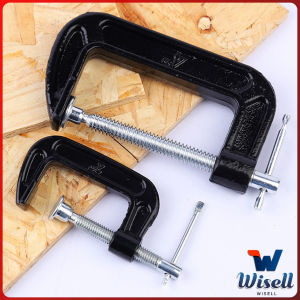 W.EL ที่จับชิ้นงานตัวซี ซีแคลมป์ 2 3 4 5 6 นิ้ว ปากกาตัวซี ปากกาจับชิ้นงาน ตัวซี C-Clamp