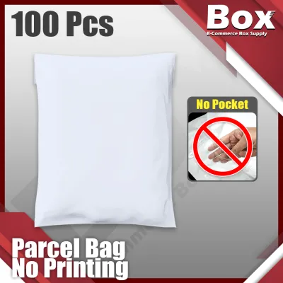 Beg Kurier [ Courier Bag Parcel Bag Printing Fragile ] 100pc with Pocket Plastik Kurier Beg Rapuh
