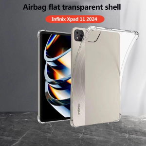 Casing Infinix Xpad 20 / Xpad 11 Inch 2024 Softcase Anti Crack Silikon Anti Banting Transparan