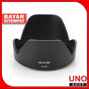 Uno Shop - Lens Hood Nikon HB-N106 Untuk Lensa AF-P 18-55mm D3300 D5300 D3400