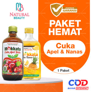 PAKET HEMAT CUKA MAKKATA Cuka Apel & Cuka Nanas Obat Maag Kronis Asam Lambung Paling Ampuh ORIGINAL