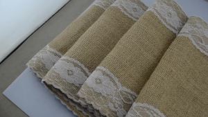 คุณภาพสูง jute Table runner hessian burlap Country งานแต่งงาน mariage PARTY Decor VINTAGE burlap ร้านอาหารกาแฟตาราง runners