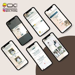 UNDANGAN PERNIKAHAN DIGITAL WEBSITE CANTIK ELEGAN DAN UNIK