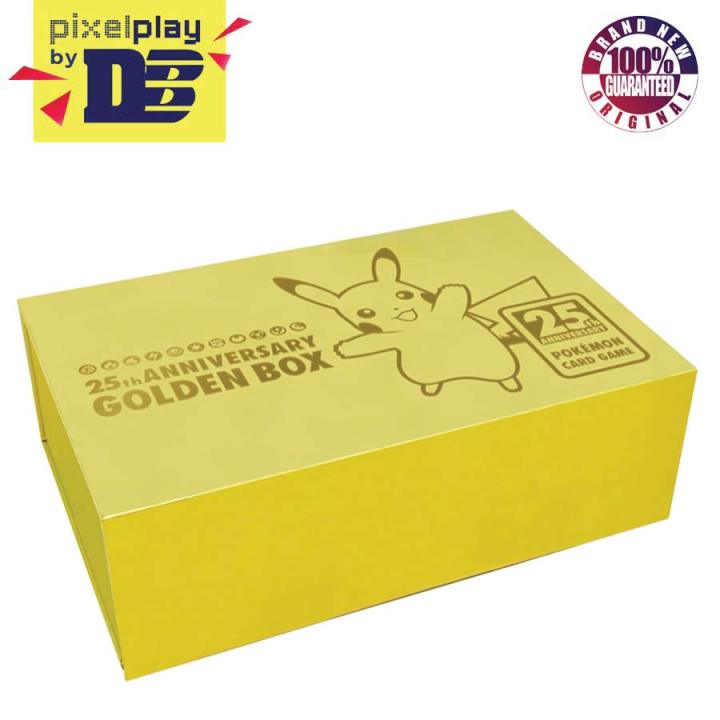 Pokemon Trading Card Game 25th Anniversary Golden Box | Lazada PH
