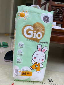 BỈM QUẦN BABY GIO ORGANIC 50 MIẾNG