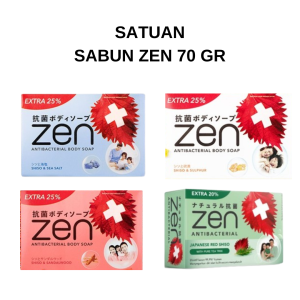 SABUN BATANG ZEN 70 GR | ZEN ANTI BACTERIAL BAR SOAP