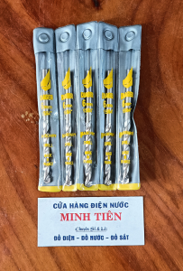 Mũi khoan bê tông Tường Gạch men Pháp trắng từ 6mm 8mm 10mm (6 ly 8 ly 10 ly) thương hiệu DIAGER