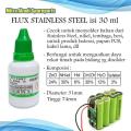 Flux Solder Stainless Steel 30mL 30 mL. 