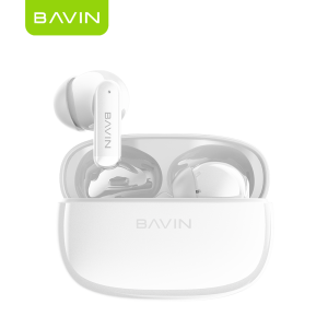 BAVIN BA97 TWS Bluetooth Earbuds AI Voice Assistant w/ Long Battery Life & Noise Cancelling Compatible for iPh & Android