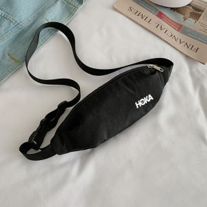 Ống túi nhỏ bằng vải canvas dễ thương phong cách Ins cho phụ nữ 2023 túi thắt lưng màu kẹo trái cây mới túi đeo chéo một bên vai phong cách Harajuku Nhật Bản