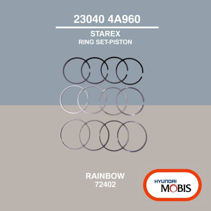 230404a960-ring-set-piston-for-hyundai-starex-mobis-orinal-part