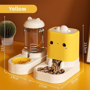 3200ML Automatic Pet Feeder and Water Dispenser 2 in1 Cat Dog Food Bowl Easy to Clean Pet Supplies