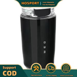 【HOSPORT】 240ML Portable Drinking Cup Large Capacity Travel Beverage Water Bottle Lightweight Drinking Tumbler for Coffee Tea Hot Coco