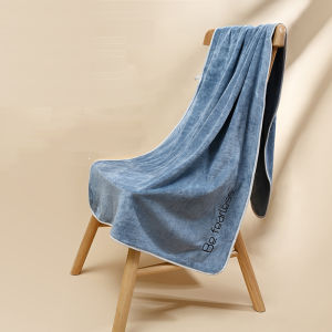 <Malaysia Stock>Super Soft Bath Towel Quick Drying 70x140cm Absorbent Microfiber Toilet Tuala Mandi Wanita Lelaki