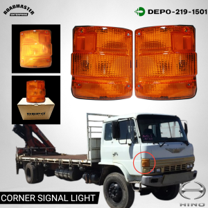 Hino MBS SH FF F18 1987 to 1990 Corner Signal Light / Lamp High Quality Taiwan Made DEPO-219-1501