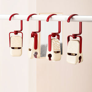 [10kg รับน้ำหนักได้ แข็งแกร่ง]ไม้หนีบผ้าไร้รอยโดปามีน แคลมป์กันลืน/มองไม่เห็นและไม่มีรอย/แข็งแรงทนทาน การออกแบบตะขอกันลม/ไม้หนีบผ้าไร้รอยโดปามีน