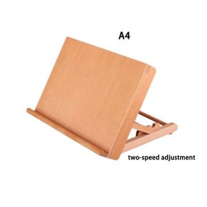 GIORGIONE Folding Beech Wood Table Easel Adjustable Multifunction Art Painting Easel Fashion Professional Sketch Easel Artists