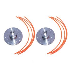 Alloy Weeding Eater Head Replace For 1 Inch Shaft Mowers 0.080 0.105 0.120 Inch Line Option Durability Gardening Tool