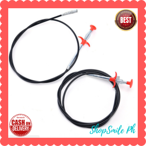 (2-Meters) Stainless Sink and Drain Cleaner Clogged Sink Claw Pangalis Barado Pangtangal ng Bara sa Lababo at CR High Quality Bendable Pressure Sewers Clip Flexible Sink Claw Pick up Hair Garbage Cleaning Tools for Sink and Drain Clogged