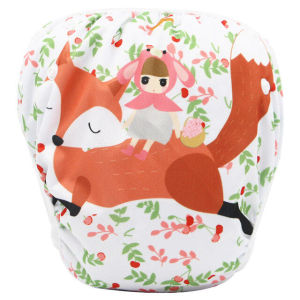 Asenappy 2021 New Baby Swim Diapers Waterproof Adjustable Cloth Diapers Pool Pant Swimming Diaper Cover Reusable Washable Baby Nappies