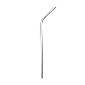 Stainless Steel Reusable Drinking Straw Ergonomic Bent or Straight Dishwasher Safe with Cleaning Brush Home Office