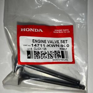 Intake Exhaust Valve Set Honda Click125 14711-KWN-900 Thailand