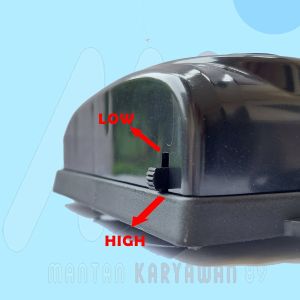 Aerator Aquarium 2 Lubang Rosston Full Set Murah Lengkap Airator Kolam Gelembung Udara Akuarium Mini