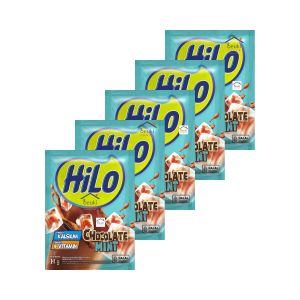5PCS HiLo Mint Chocolate Minuman Bubuk Susu Coklat Mint Tinggi Kalsium