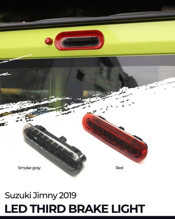 Suzuki Jimny 2019 To 2025 Led Third Brake Light Black Jimny suzuki-jimny-2019-to-2025-led-third-brake-light-black-jimny