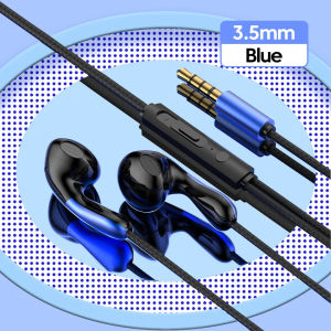 Wired Sport In-ear Earphone Hi-Res Audio Stereo Headphone With microphone 3.5mm/Type-C For Xiaomi Samsung HUAWEI phone