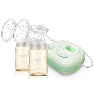 ใหม่ ! 2025 พร้อมส่ง เครื่องปั้มนมไฟฟ้า Youha รุ่นใหม่ขวดสีชา รับประกัน 1 ปี