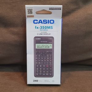 Casio Calculations FX 350 MS: A 240 Functions 2-Line Display 2nd Edition Original Calculator
