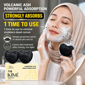🔥 Hot Sale Volcanic Ash Charcoal Cleansing Soap Deep Pore Cleansing Exfoliating Gentle Natural Formula Smooth Bright Skin Daily Face Body Care