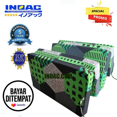 Kasur lipat inoac single 200x80x10 cm garansi 5 thn yellow