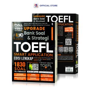 Buku Bahasa Inggris / Upgrade Bank Soal & Strategi TOEFL Smart Aplikasi Edisi Lengkap 1830 Soal / Magenta Media